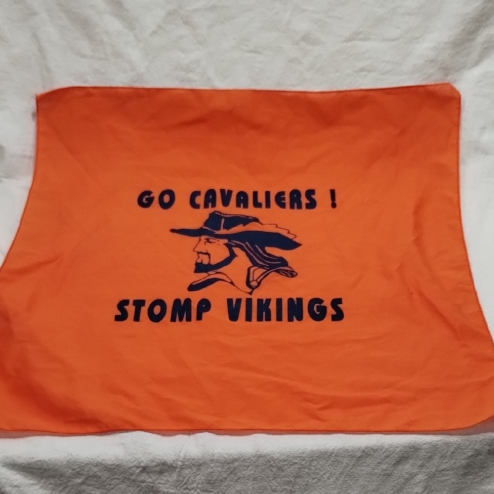 Vintage University of Virginia Cavaliers Rally Wall Hanging